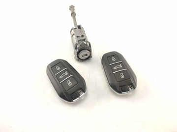 2 КЛЮЧА ДИСТАНЦІЙНОГО КЕРУВАННЯ АВТОМОБІЛЯ KEYLESS ВСТАВКА PEUGEOT 508 І