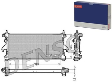 CHŁODNICA SILNIKA CITROEN JUMPER FIAT DUCATO PEUGE