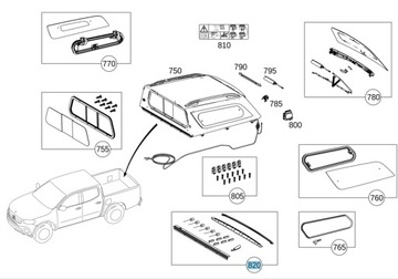 Хардтоп Mercedes-Benz X-Class A470790060064