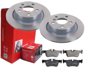 TARCZE KLOCKI BREMBO TYŁ BMW 2 F45 F46 280MM