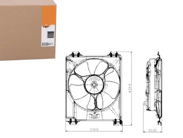 WENTYLATOR CHŁODNICY [NRF]