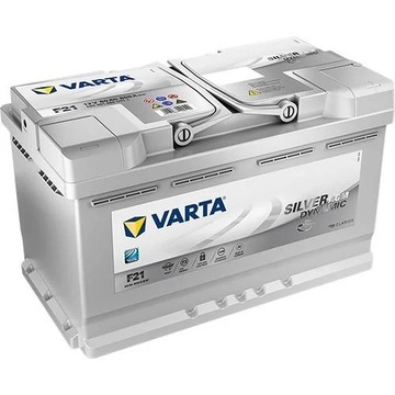Akum Varta Silver Dynamic AGM 12V 80AH 800A R+