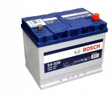 AKUMULATOR BOSCH S4 70AH 630A 12V S4 026