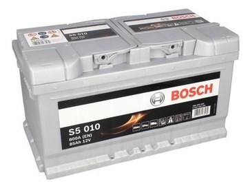 Akumulator Bosch 12V 85Ah 800A P+ S5010