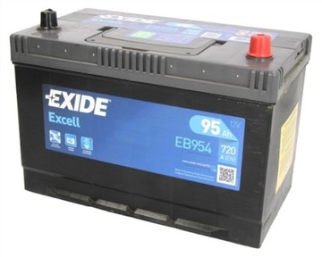 Батарея EXIDE EXCELL 95AH 720A EB954 95 Ah лодка