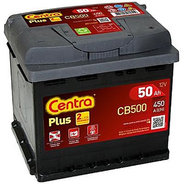 CENTRA PLUS 50Ah 450A CB500 ŚWIEŻA DOSTAWA