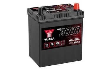 Akumulator rozruchowy 12V Yuasa 36Ah 330A YBX3054