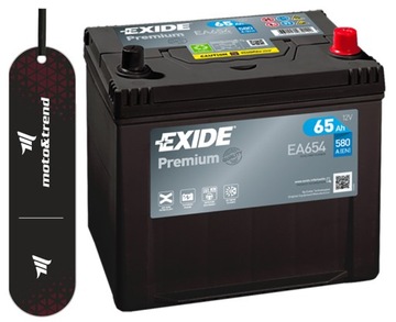 БАТАРЕЯ EXIDE PREMIUM P + 65AH/580A EA654