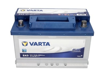 Акумулятор Varta 12V 72ah 680a Blue Dynamic