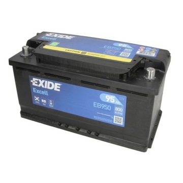 Akumulator EXIDE EXCELL 95Ah 800A P+
