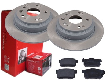 TARCZE KLOCKI BREMBO TYŁ HONDA ACCORD VII CM