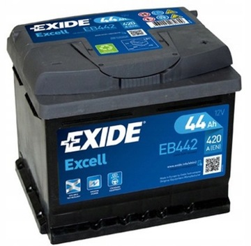 Akumulator Exide Plus EB442 44Ah 420A P+