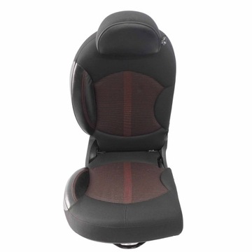 Mini R60 Сидіння Правий Задній Матеріал Шкіра Pure Red