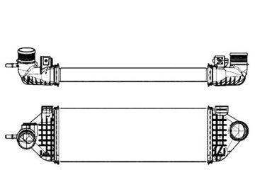 NRF INTERCOOLER FORD 1,6ECOBOOST C-MAX FOCUS III K