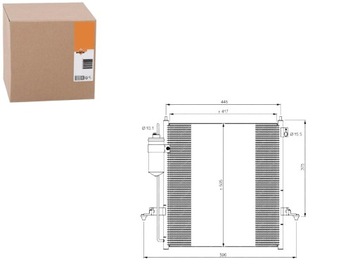 SKRAPLACZ KLIMATYZACJI MITSUBISHI NRF