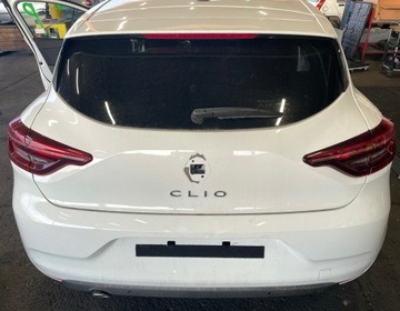 RENAULT CLIO V ZDERZAK TYLNY TYŁ 6 PDC BIAŁY OV369