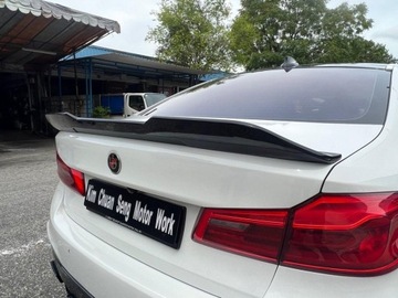 SPOILER KLAPY TYLNEJ BMW G30 CZARNY PSM HIGH KICK