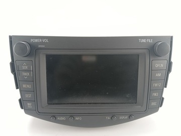 РАДІО НАВІГАЦІЯ GPS ДИСПЛЕЙ ДЛЯ TOYOTA RAV4 III 86120-42240