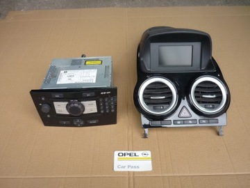 RADIO NAWIGACJA CD 60 NAVI OPEL CORSA D KOMPLET