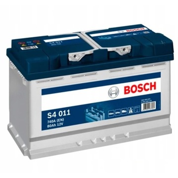 Akumulator Bosch 12V 80Ah 740A P+ S4011