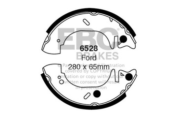 6528 комплект тормозных колодок EBC