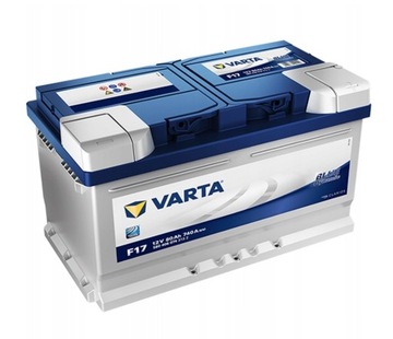 Akumulator VARTA BLUE F17 80Ah 740A P+