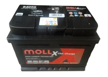 Akumulator 60Ah P+ MOLL X-tra Charge 84060 Niski