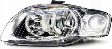 REFLEKTOR LAMPA LEWA AUDI A4 B7 AVANT 04-08 H7