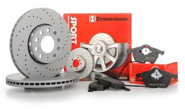 Tarcze Klocki ZIMMERMANN SPORT AUDI A3 8L 280mm