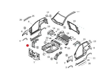 NADKOLE PRZEDNIE PRAWE LIGIER JS60