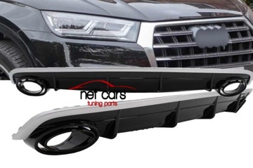 DYFUZOR SPOILER AUDI Q7 15-19 S LINE RSQ7 KONC B