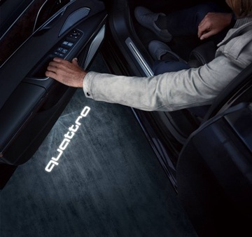 Порогове освітлення Quattro Audi LED Ori проектор