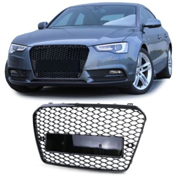 GRILL AUDI A5 11-16 RS5 STYLE GLOSSY BLACK