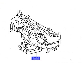 Toyota OE впускной коллектор 2,5 гибрид