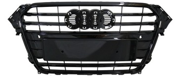 Чорна решітка радіатора Audi A4 B8 LIFT S-LINE 2011-15