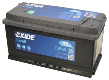 Батарея EXIDE EXCELL 95AH 800A EB950 доставка