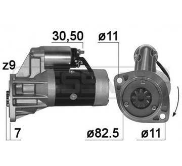 ERA Стартер MESSMER NISSAN