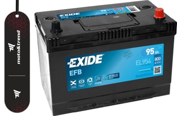 БАТАРЕЯ EXIDE EFB 95AH 800A P+ EL954