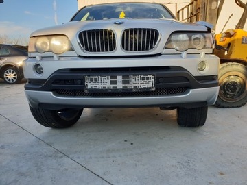 BMW X5 E53 03r 4.6 IS ZDERZAK PRZÓD TITANSILBER