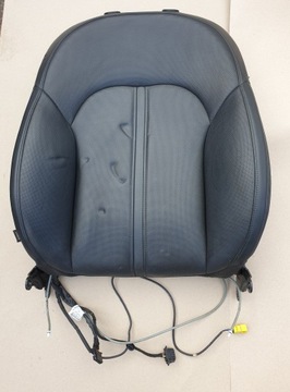 Спинка переднего сиденья AUDI C7 A7 4G черная кожа OE