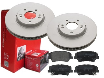 TARCZE KLOCKI BREMBO PRZÓD HYUNDAI I30 II 300MM