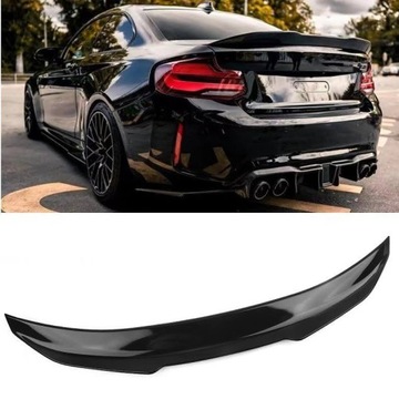 SPOILER LOTKA TYŁ CZARNA BMW 2 F22 M2 PSM SKRZYDŁO