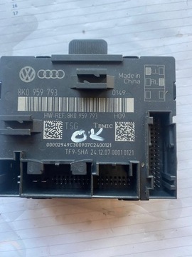 Модуль дверей AUDI S5A4 B8 A5 Q5 8K0959793