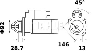 Rozrusznik MS 267