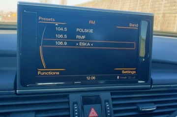 Wyświetlacz LCD DUŻY winda KOMPLET Audi A6 C7 A7