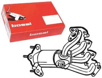 BOSAL 099-046 КАТАЛІТИЧНИЙ НЕЙТРАЛІЗАТОР AUDI SEAT SKODA VW