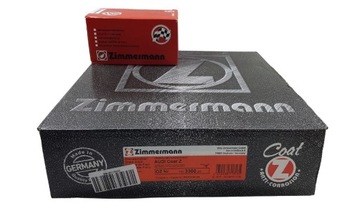 Zimmermann диски + колодки спереду AUDI A6 C5 321 мм