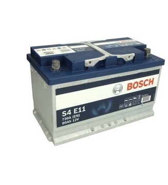 Аккумулятор BOSCH 80AH + P START-STOP EFB SILVER S4