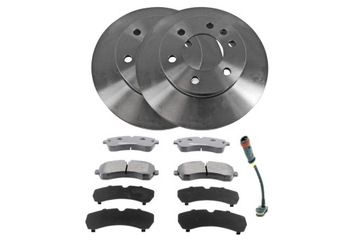 Гальмівні диски + колодки для VW Crafter