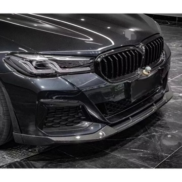 Спойлер спліттер передній BMW G30 2021 ліфтинг карбон